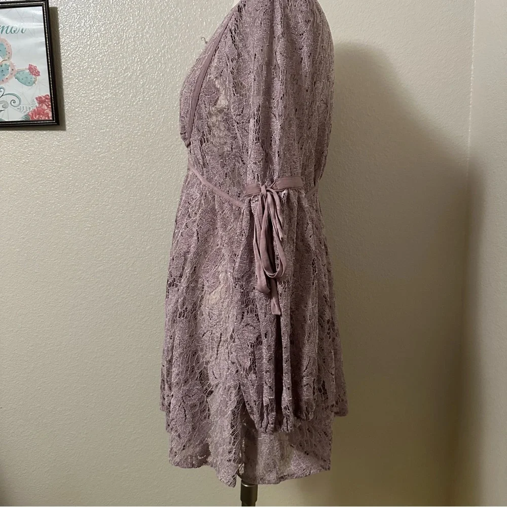 Free People‎ Ruby Lace Mini Dress Sz M